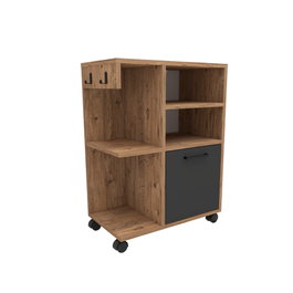 Hanah Home Rebusa Armario Multiusos Pino Atlántico y Antracita